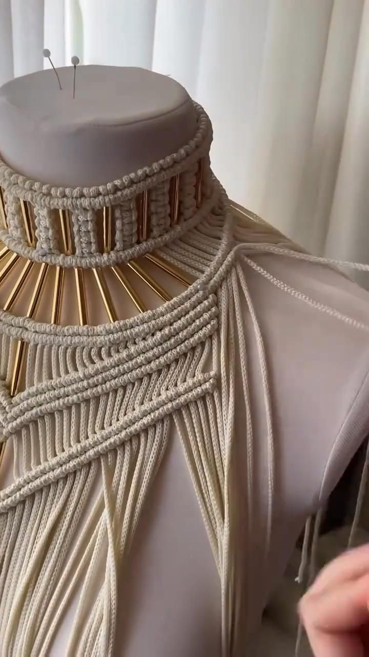 Beach Macrame Dress